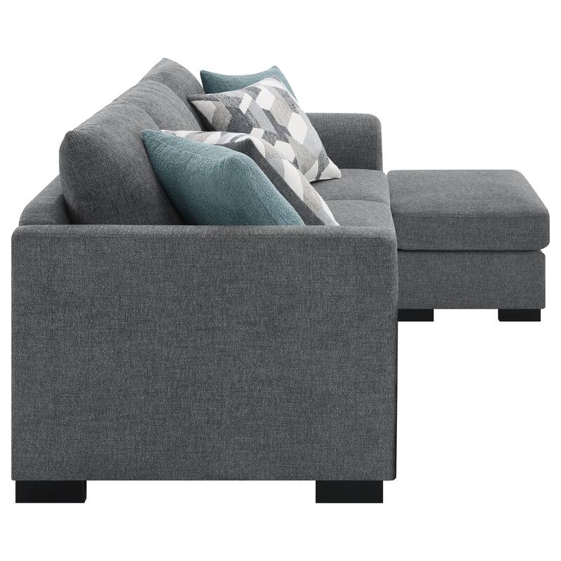 Pacheco Upholstered Sleeper Sectional Chaise Sofa