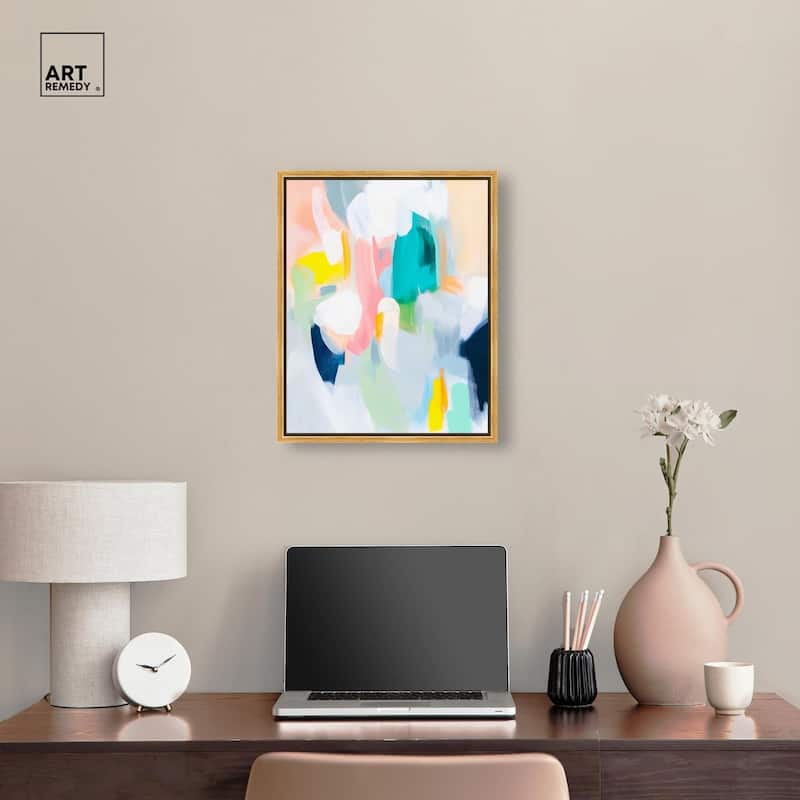 Layered Lush III Canvas by Art Remedy