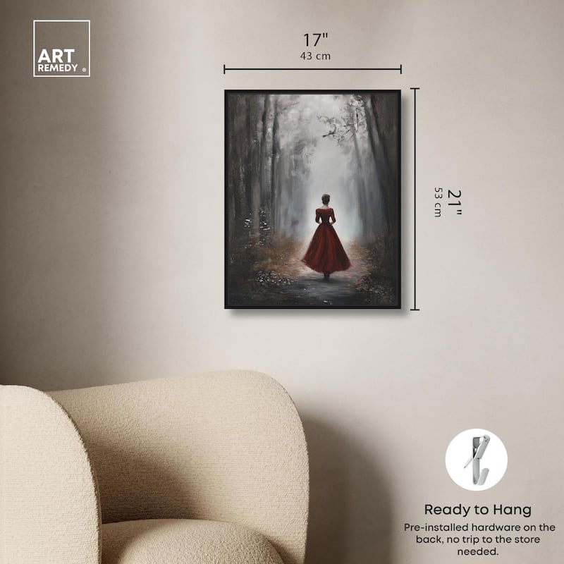 Lost in the Mist I Canvas by Art Remedy
