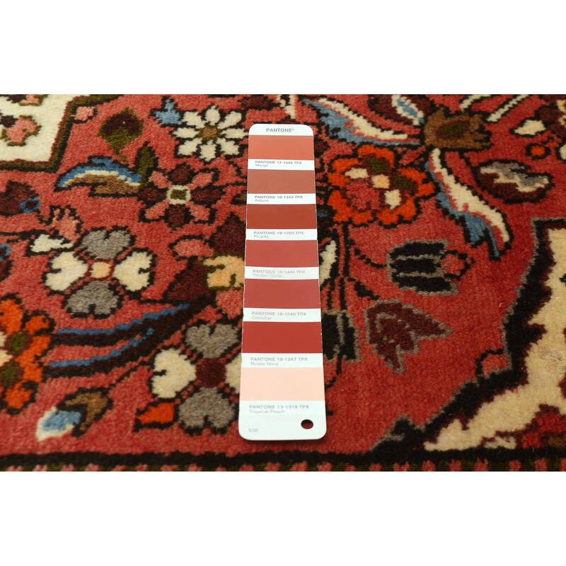 ECARPETGALLERY Hand-knotted Anadol Red Wool Rug - 3'4 x 4'10