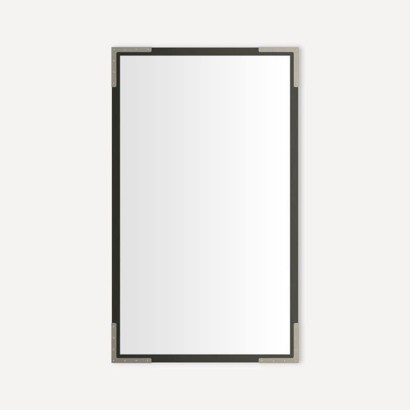 Robern CM2440ND Craft Series 23-1/4" W x 39-3/8" H Traditional - Iron Black with Brushed Pewter