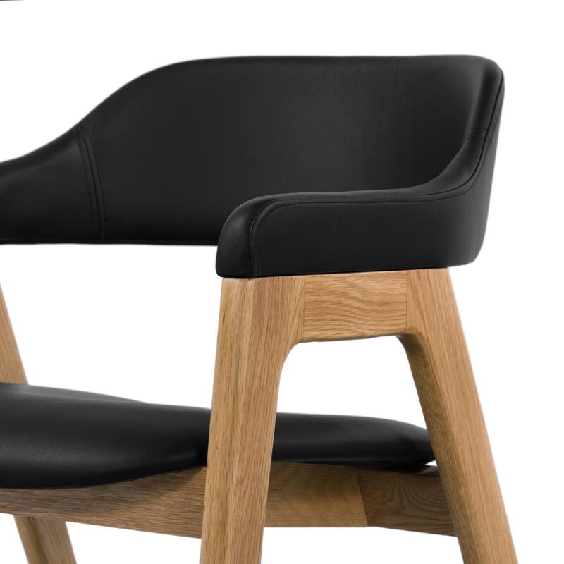 Poly and Bark Lando Leather Dining Chair