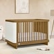 preview thumbnail 4 of 8, Callie 4-in-1 Upholstered Crib - Greenguard Gold Certified Brown