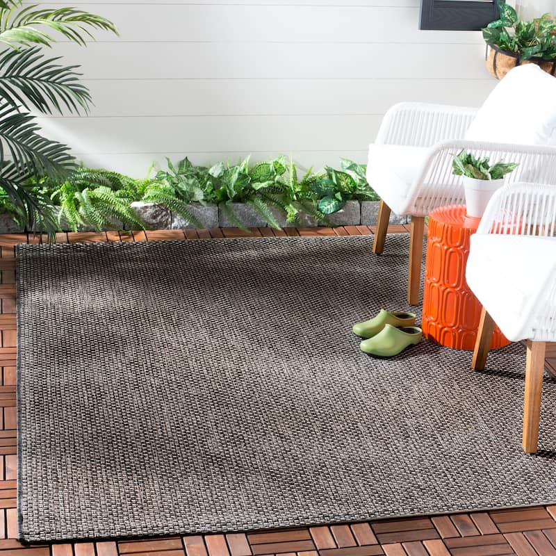 SAFAVIEH Courtyard Jonell Indoor/ Outdoor Patio Backyard Rug