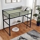 preview thumbnail 21 of 31, Metal Loft Bed Full with Guardrails, Flat Ladder, Kids, Teens, Adults