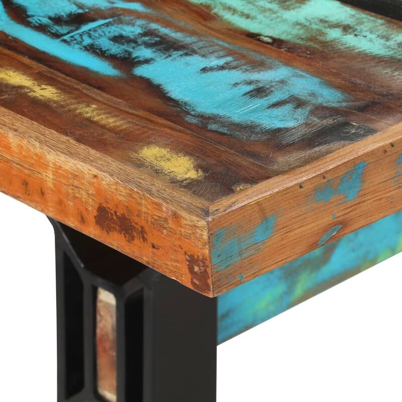 vidaXL Dining Table Wooden Dinner Bistro Table for Dining Room Kitchen Office