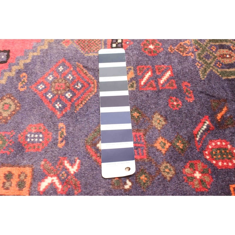 ECARPETGALLERY Hand-knotted Andelz Navy Wool Rug - 4'1 x 6'6