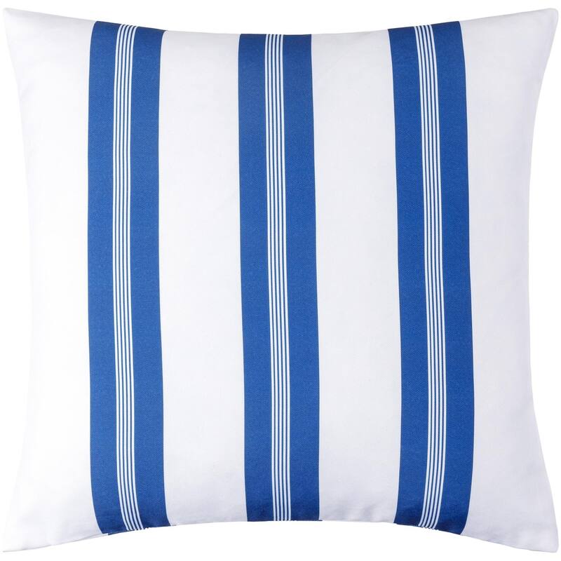 Livabliss Classic Stripe Modern & Contemporary Accent Pillow - 22"L x 22"W - Cover Only