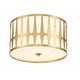 preview thumbnail 8 of 7, Crystorama Lighting Group ROY-800 Royston 3 Light 18" Wide Flush Mount