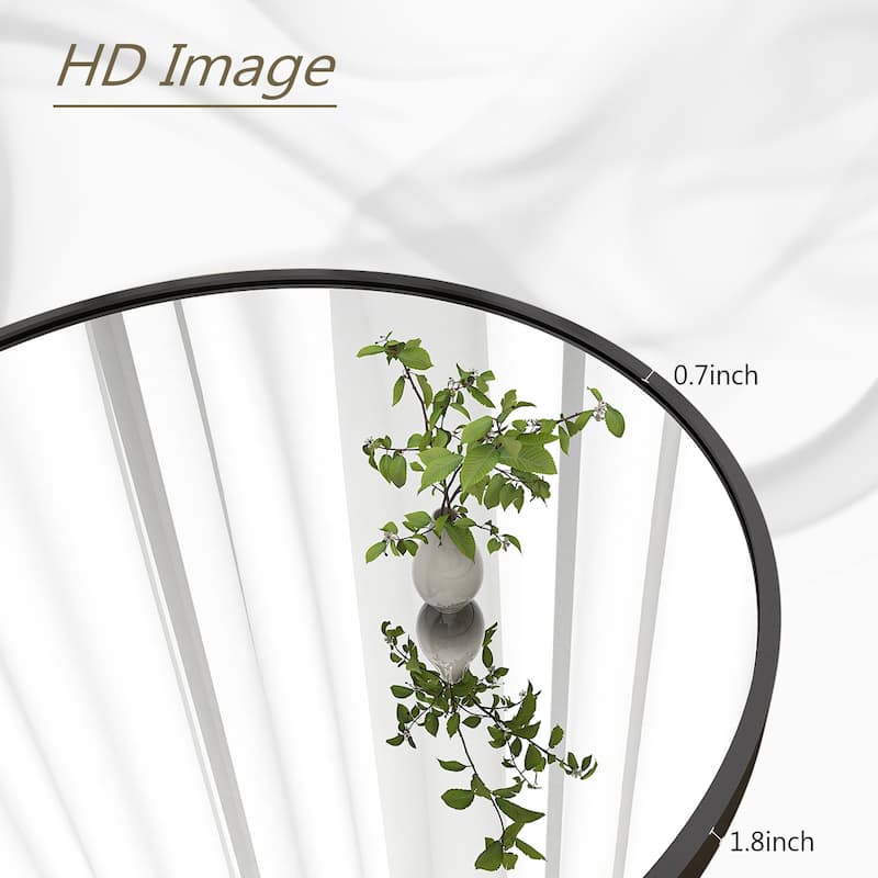 Arched Wall Mounted Full Length Mirror Large Standing Mirror