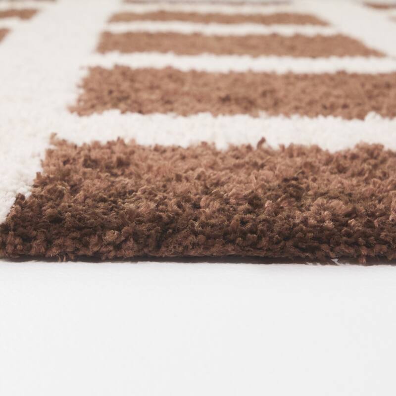 David Classic Geometric Area Rug