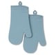 preview thumbnail 96 of 108, KitchenAid Ribbed Soft Silicone Oven Mitt 2-Pack Set, 7.5"x13" Fog Blue