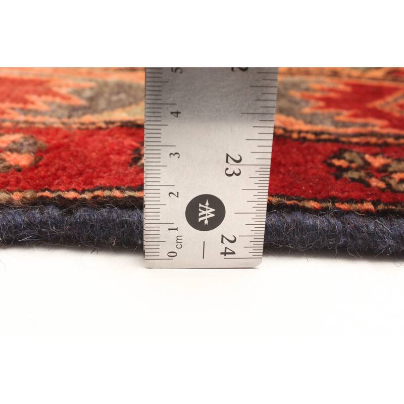 ECARPETGALLERY Hand-knotted Andelz Red Wool Rug - 4'4 x 7'1