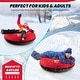 preview thumbnail 12 of 18, Goplus 40" Heavy-Duty Inflatable Snow Tube for Sledding with Tire Pump