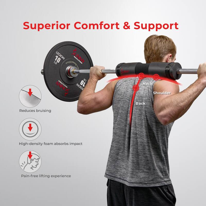 Sunny Health & Fitness Foam Barbell Pad - NO. 110