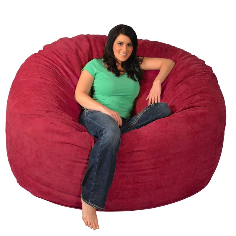 6-foot Memory Foam Bean Bag Chair