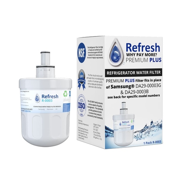 Replacement Water Filter for Samsung DA29-00003G DA29-00003B DA29-0002B