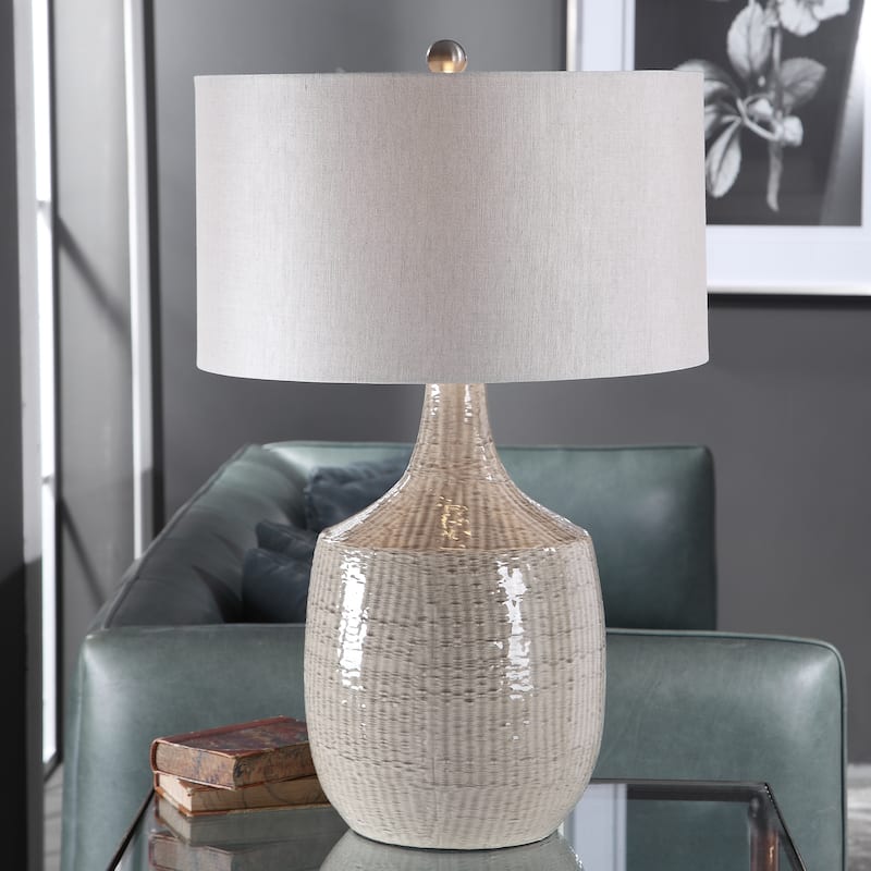 Uttermost Felipe Grey Table Lamp