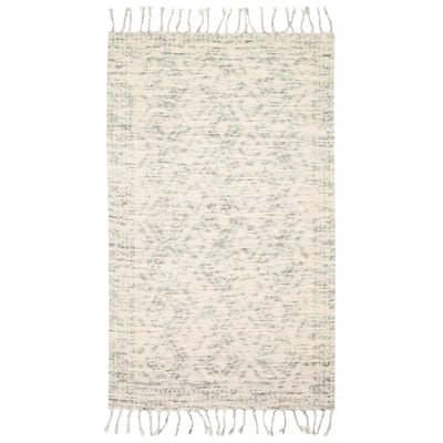 ECARPETGALLERY Braid weave Sienna Cream Wool Rug - 5'0 x 8'0