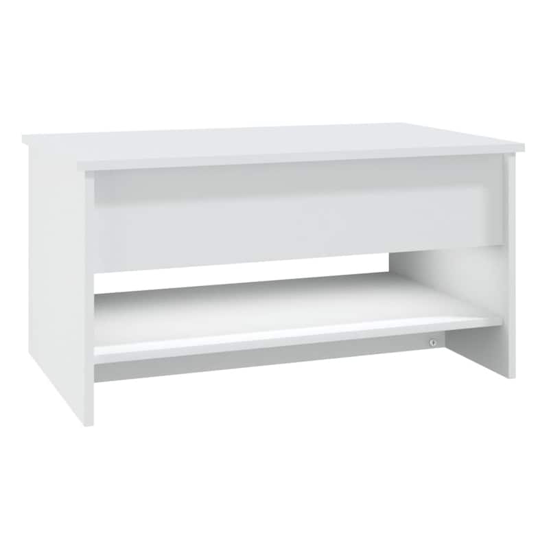 vidaXL Coffee Table Lift Top End Table Accent Side Sofa Table Engineered Wood - 31.5" x 19.7" x 16.7"