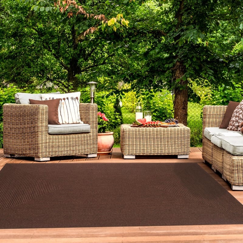 Superior Braided Reversible Indoor/Outdoor Area Rug