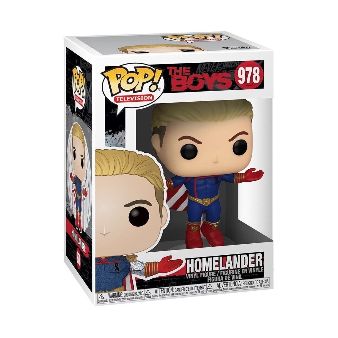 【海外限定版】Funko ホームランダー ボーイズ THE BOYS ケース付き Funko Pop! The Boys Homelander #978 - Overstock - 39967744
