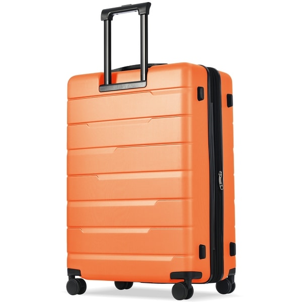 Orange Luggage Sets with Spinner Wheels& TSA Lock ,3 Piece