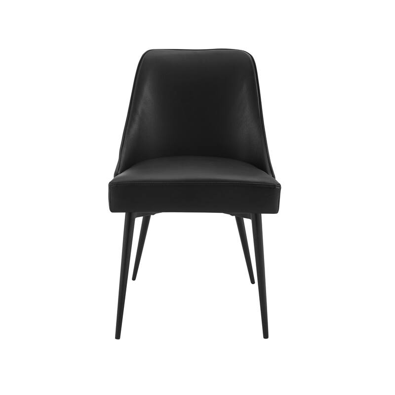 Steve Silver Fagared Fabric Dining Chair (Set of 2) - Black