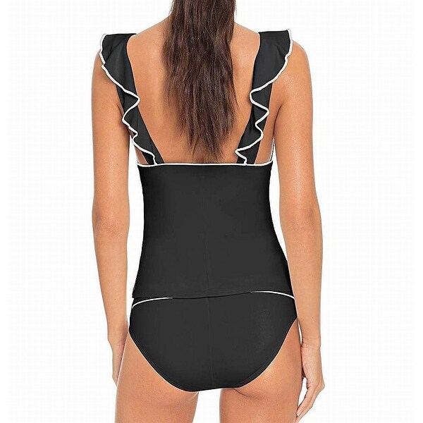 malia ruffle one piece swimsuit