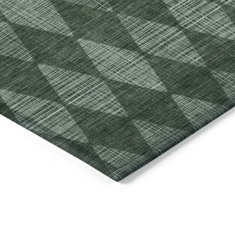 HomeRoots Geometric Transitional Rectangle Outdoor Rug