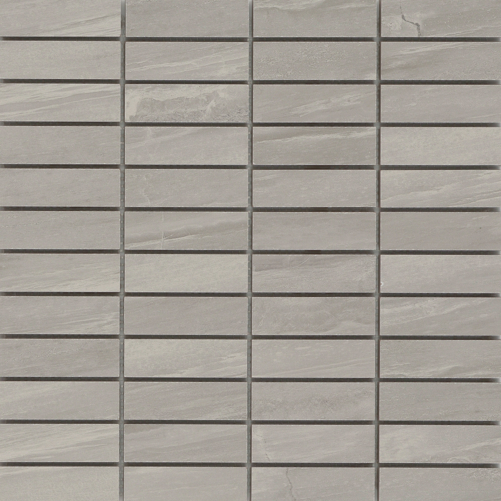 Emser Tile Technique - 12" x 12" Rectangle Linear Mosaic Floor and