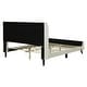 preview thumbnail 13 of 72, Twin/Full/Queen Size Velvet Upholstered Platform Bed Frame with Headboard and Wooden Slats Support, No Box Spring Needed