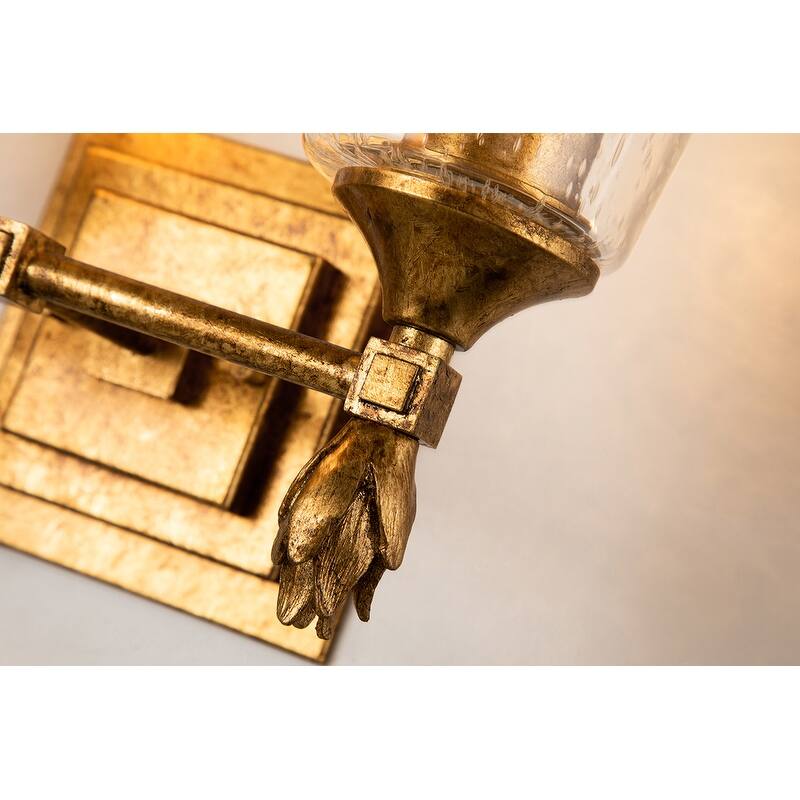 Vetiver 2 Light Vanity Light in Gold