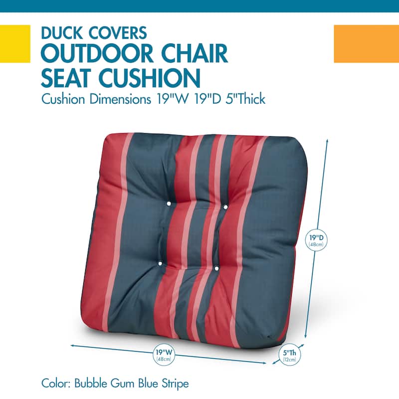 Duck Covers Indoor/ Outdoor Seat Cushions (Set of 2)