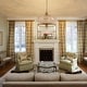 preview thumbnail 3 of 33, Retro French 4/5-Light Antique Brass Globe Crystal Chandelier Kitchen Island Pendant