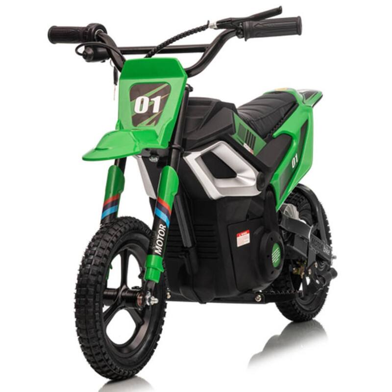 24v Ride on Motorcycle Toy for Kids Best Gift - Green