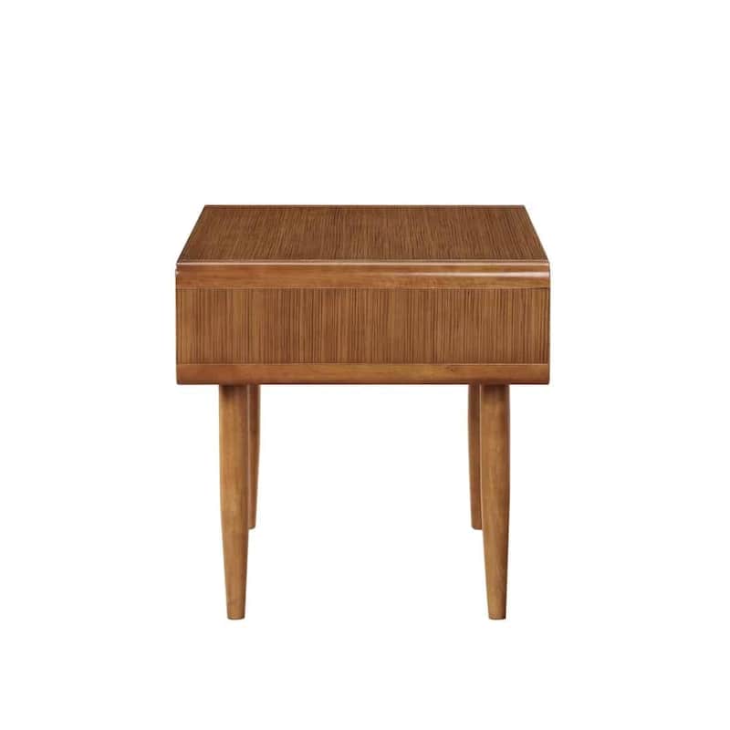 Alborg End Table - Rich Walnut Finish