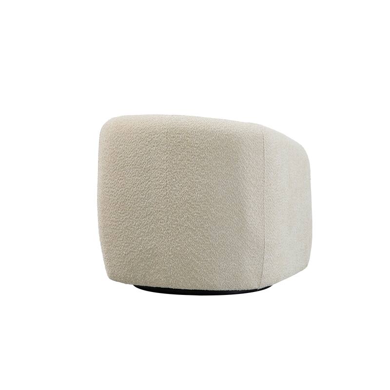 Kiptin 31.7"W 360 Degree Swivel Barrel Accent Chair (Set of 2)