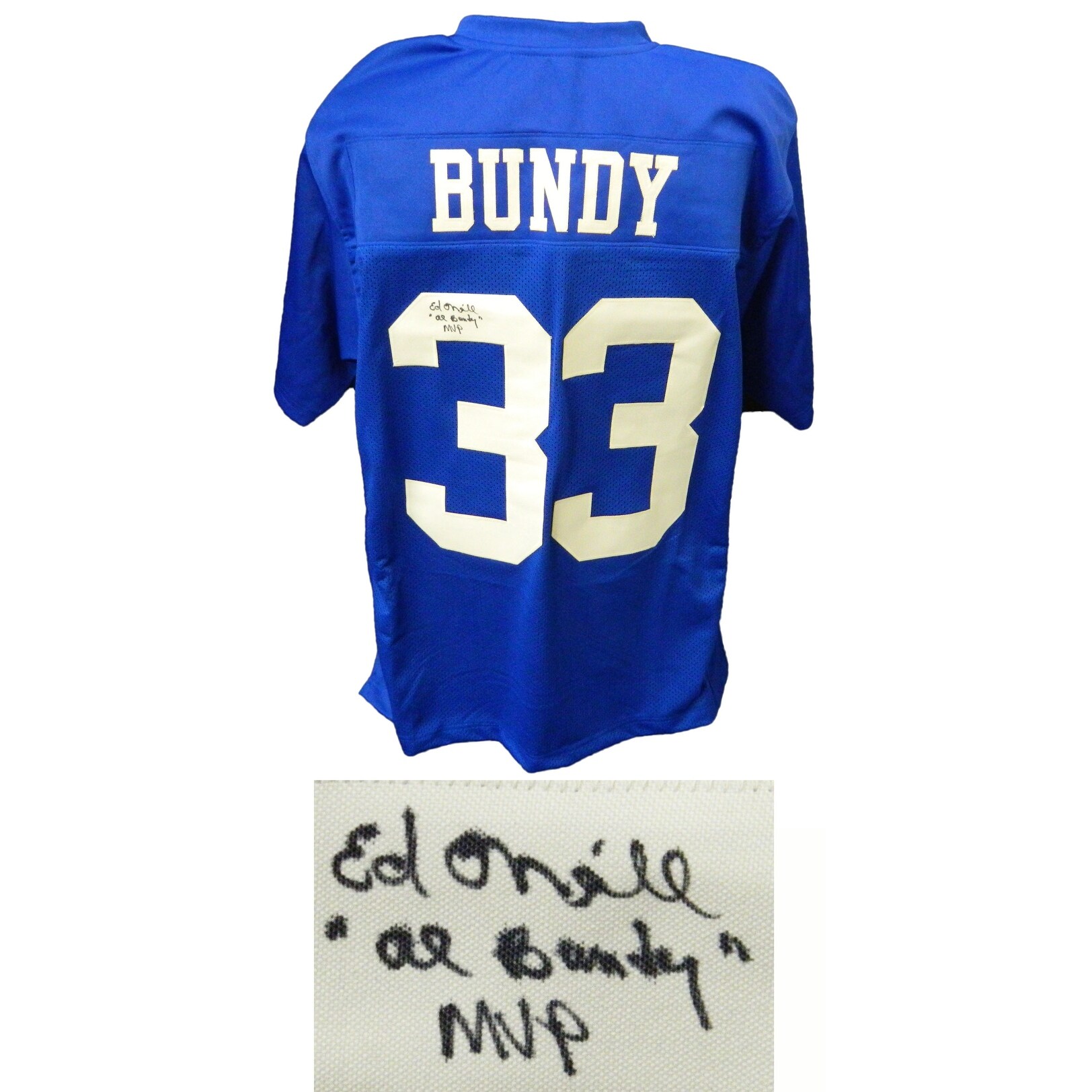 Shop Ed Oneill Al Bundy 33 Polk High Blue Football Jersey Wal