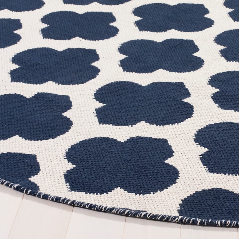 SAFAVIEH Handmade Flatweave Montauk Warwick Casual Cotton Rug