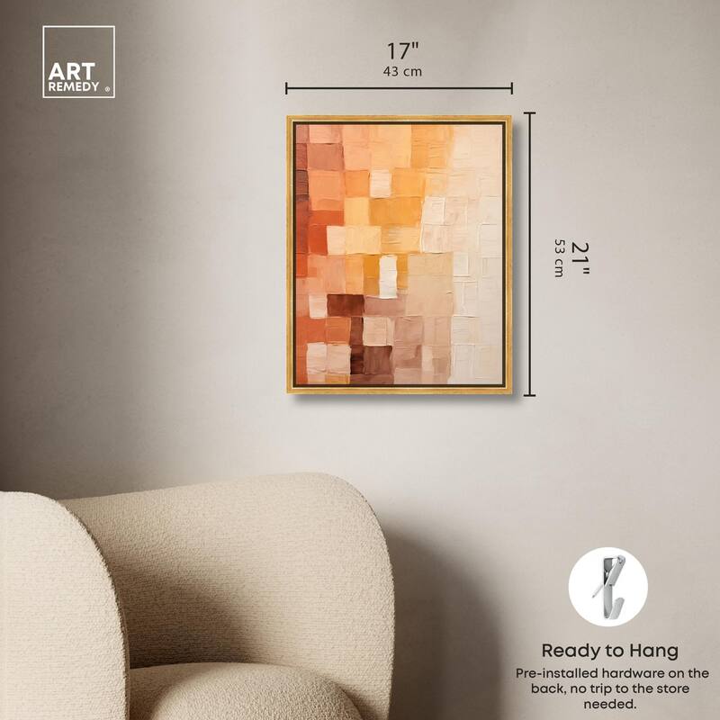 Umber Undertones Canvas by Art Remedy