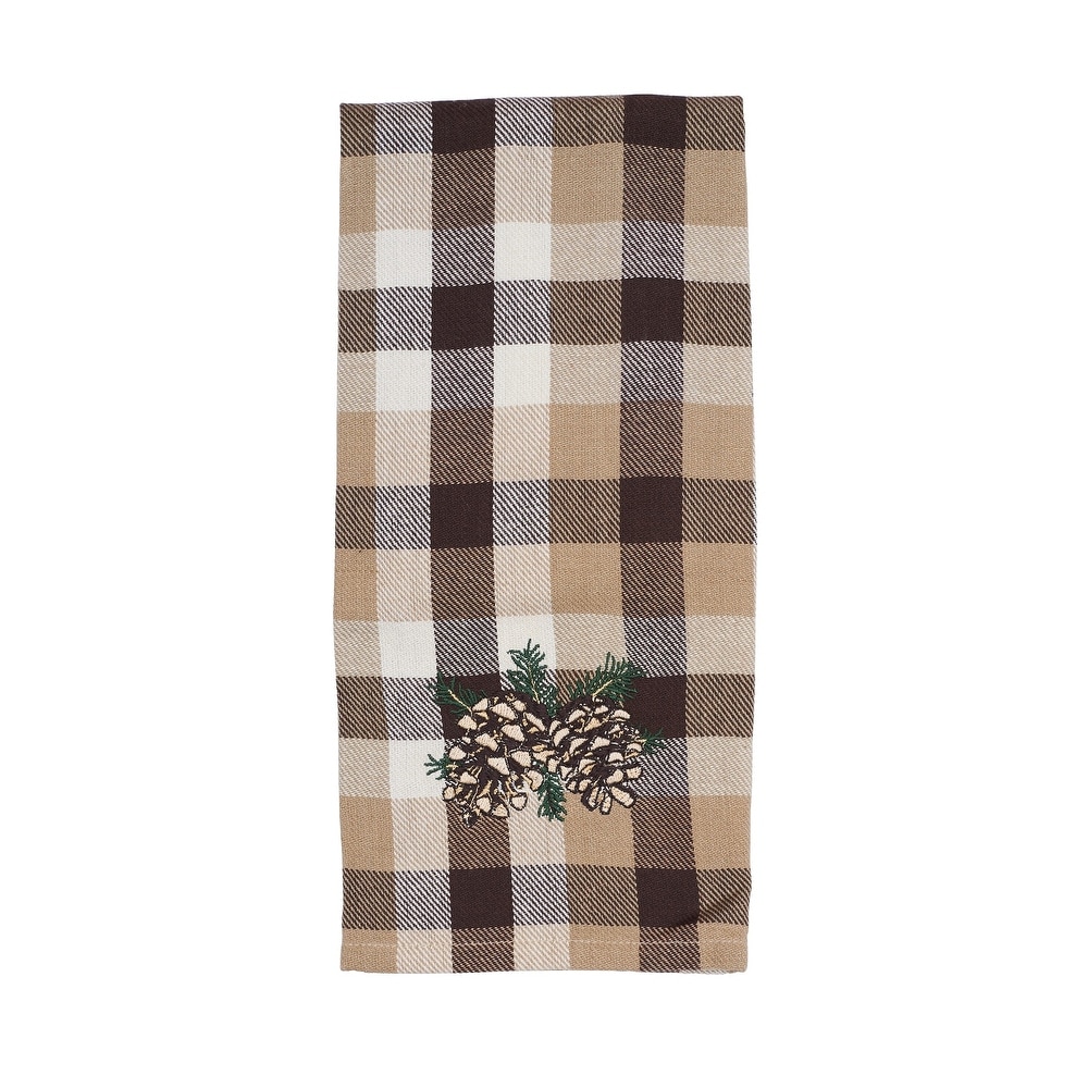 Franklin Black and Red Plaid July 4th Woven Cotton Kitchen Towel - Kitchen  Towel - Bed Bath & Beyond - 35404493