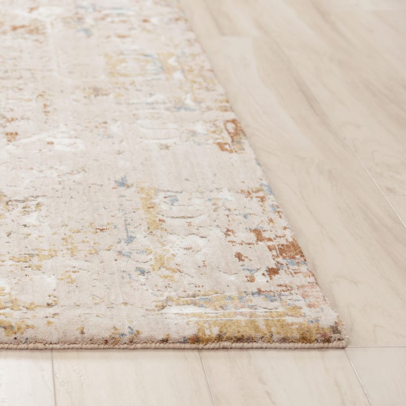Alora Decor Lake Transitional Beige/Multi Recycled Polyester Area Rug