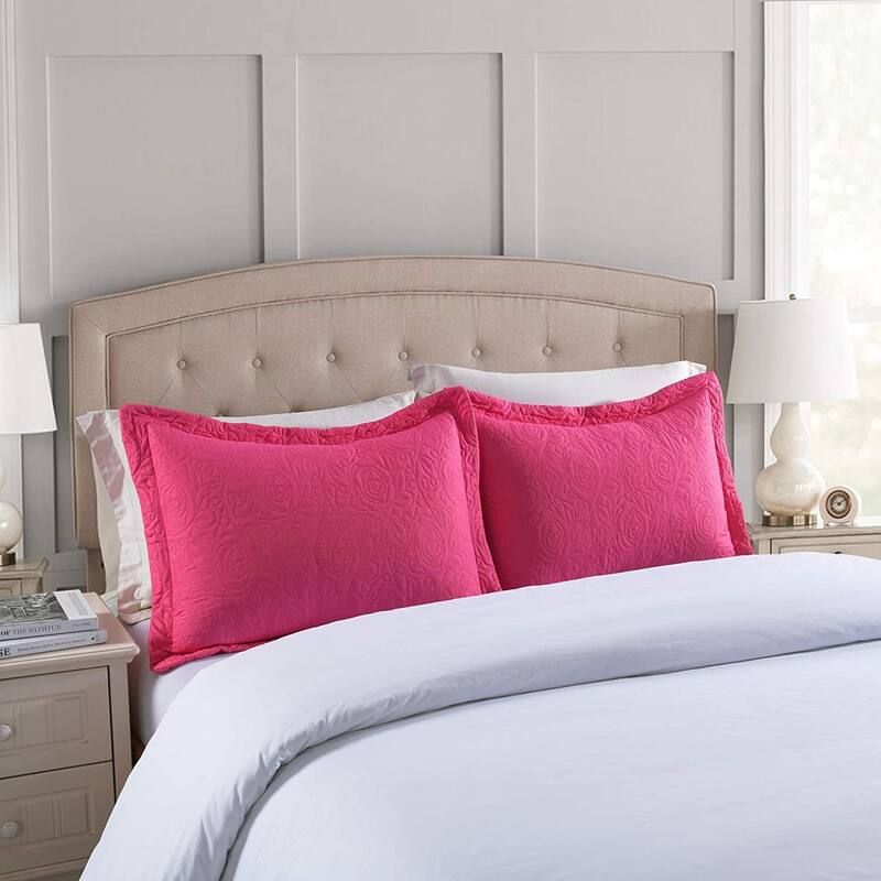 Porch & Den Manor Embroidered Pillow Sham (Set of 2)