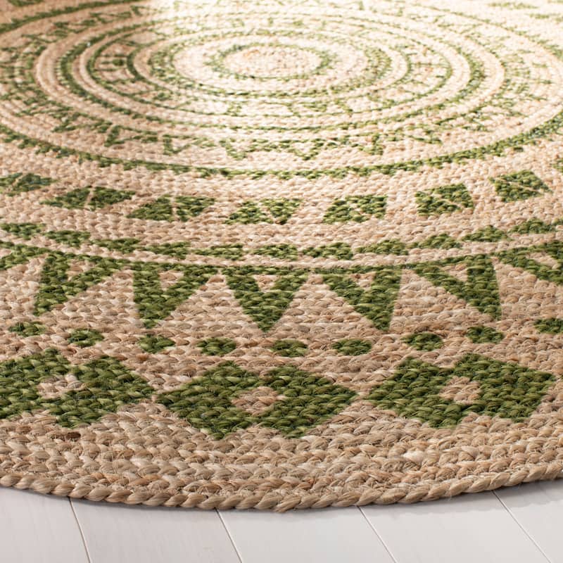 SAFAVIEH Handmade Natural Fiber Valentien Casual Jute Rug