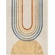 preview thumbnail 2 of 8, Livabliss Lillian Machine Washable Rainbow Stripes Area Rug