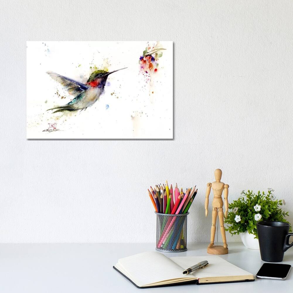 iCanvas "Colibri in the Moment" by Dean Crouser Canvas Print