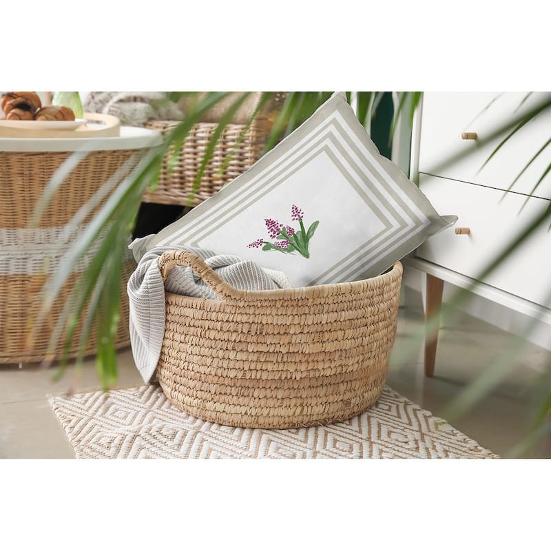 Framed Bouquets Decorative Throw Pillow