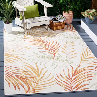SAFAVIEH Sunrise Maurane Indoor /Outdoor Waterproof Rug - 4' x 5'7"