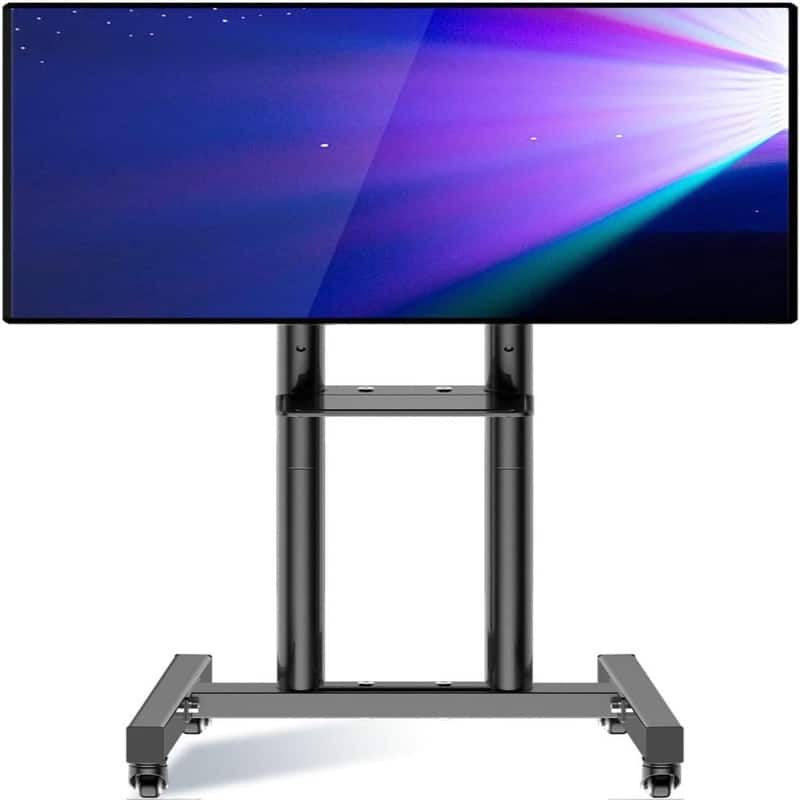 Mobile TV Stand with Wheels